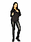 Γυναικεία μπλούζα φούτερ με λεπτομέρεια φερμουάρ στο λαιμό | Μαύρο