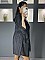 Γυναικείο αδιάβροχο αντιανεμικό μπουφάν | Μαύρο