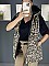 Γυναικείο αμάνικο μπουφάν γιλέκο με κουκούλα animal print | Μπεζ