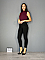 Γυναικείο παντελόνι ψηλόμεσο με λάστιχο | Μαύρο